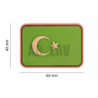 ABZAV|Turkey Flag Rubber Patch Green JTG