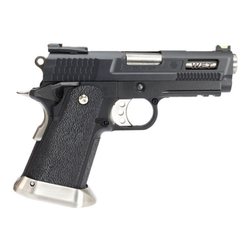 ABZAV|Hi-Capa 3.8 Brontosaurus Full Metal Black WE