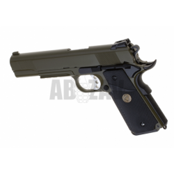 ABZAV|M1911 MEU Tactical Full Metal GBB OD WE