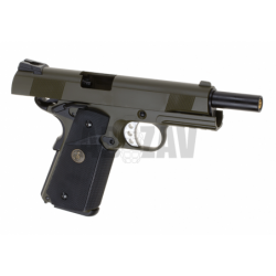 ABZAV|M1911 MEU Tactical Full Metal GBB OD WE