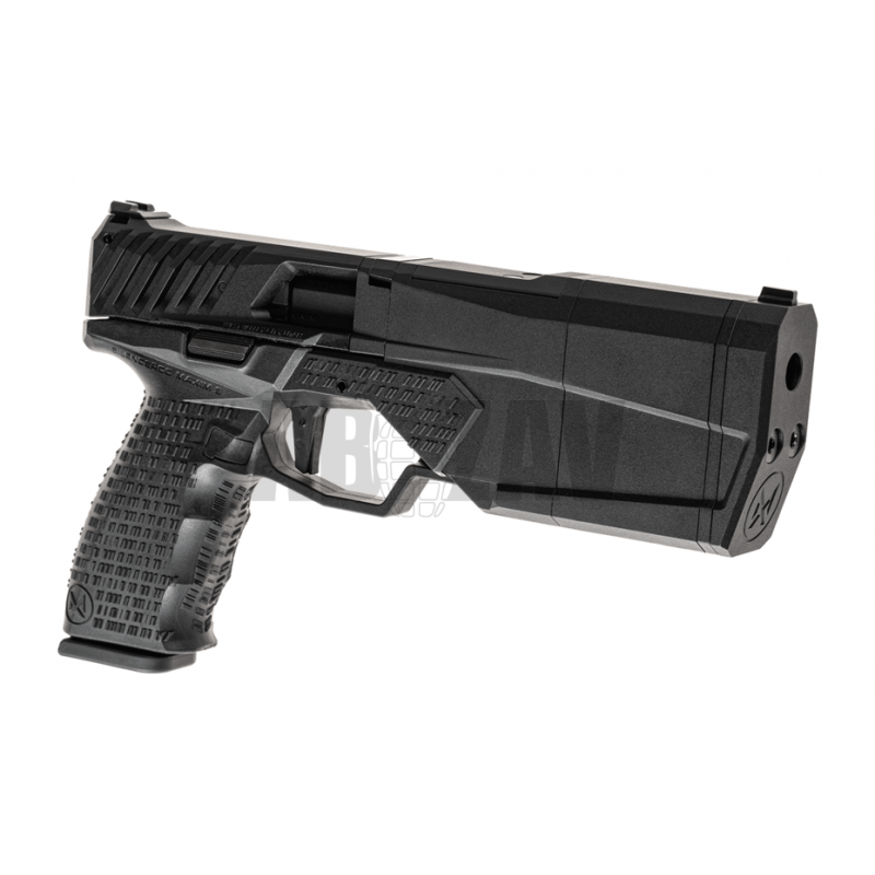 ABZAV|SilencerCo Maxim 9 GBB Semi Black Krytac