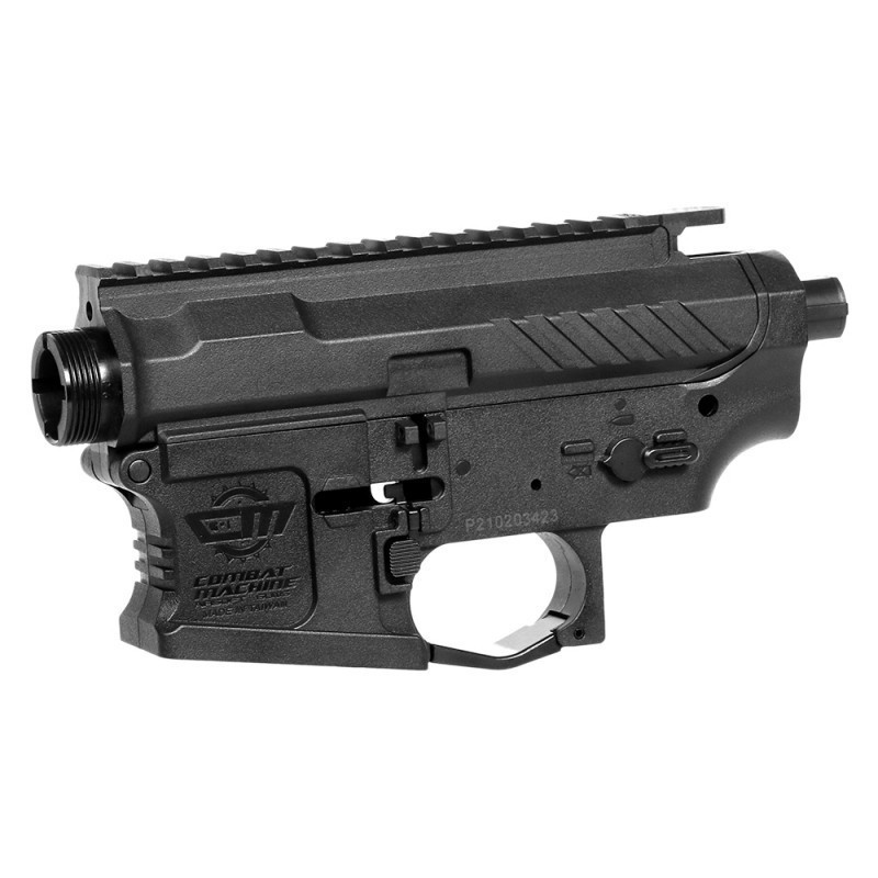 ABZAV|Plastic Receiver Set for CM16 Series Black G&G