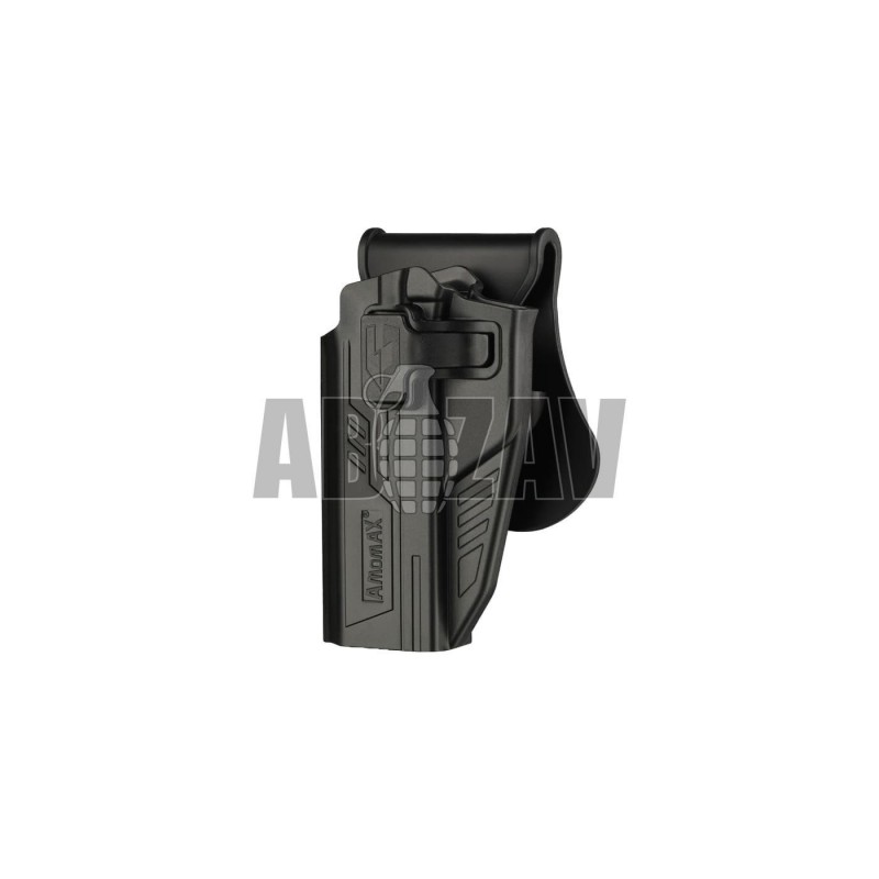 ABZAV|Paddle Holster for WE / KJW / TM Hi-Capa Left Hand Black Amomax