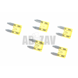 ABZAV|Mini Type Fuse 20A 5pcs Yellow Nimrod