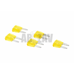ABZAV|Mini Type Fuse 20A 5pcs Yellow Nimrod