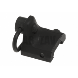 ABZAV|Hand Stop with QD Sling Swivel Black Metal