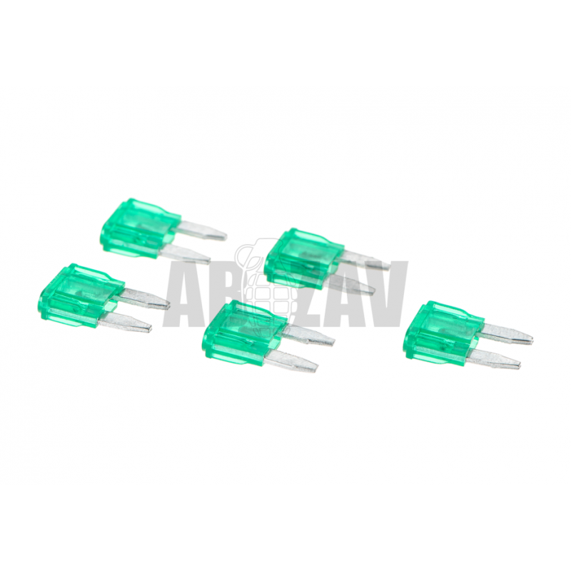 ABZAV|Mini Type Fuse 30A 5pcs Green Nimrod