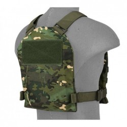 ABZAV|LIGHTWEIGHT PLATE CARRIER CAMO Tropic 1000D Lancer Tactical