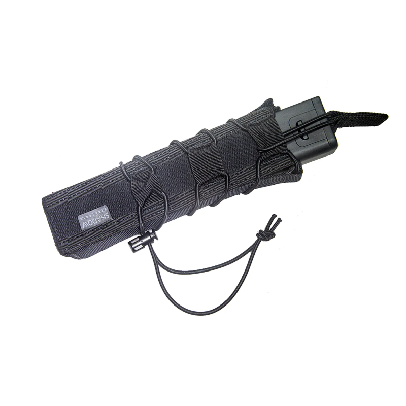 ABZAV|Single Kriss Vector / Glock 18C / P90/ MP5 Pouch Black Shadow Elite