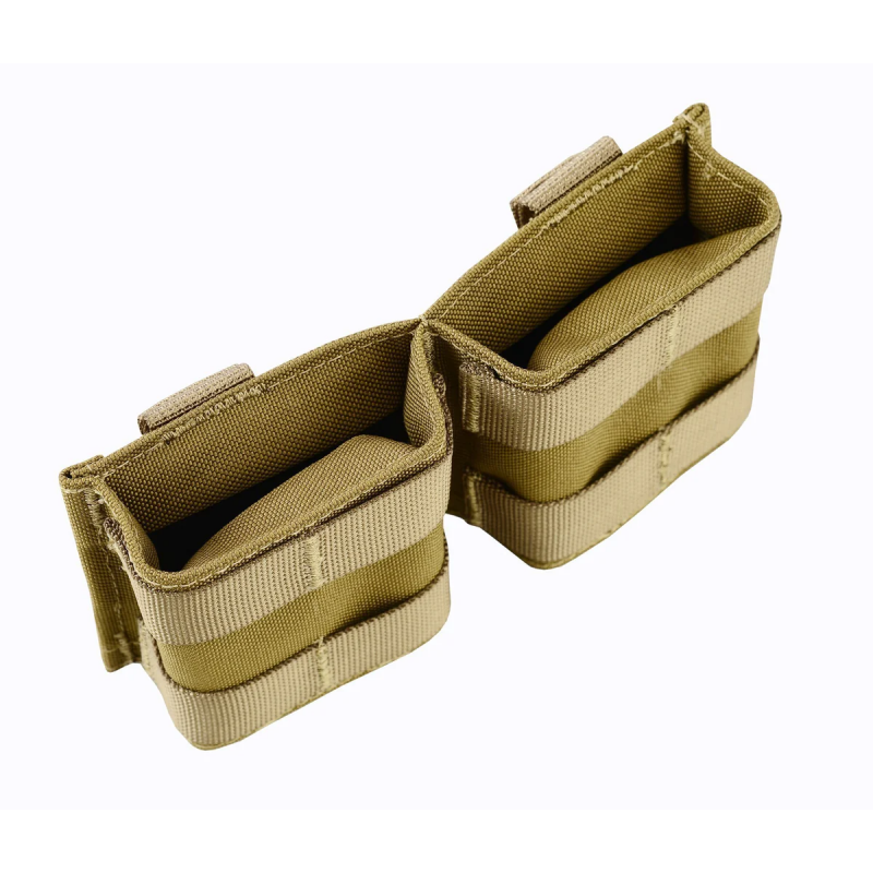 ABZAV|MAG Pouch GRIPTAC Double M4/M16 Tan Shadow Elite