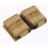ABZAV|MAG Pouch GRIPTAC Double M4/M16 Tan Shadow Elite