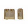 ABZAV|Low Profile Double Pistol Mag Pouch Tan Shadow Elite