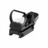 ABZAV|Multi Reticle Red Dot Black Aim-O