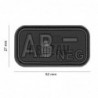 ABZAV|Bloodtype Rubber Patch AB Neg JTG