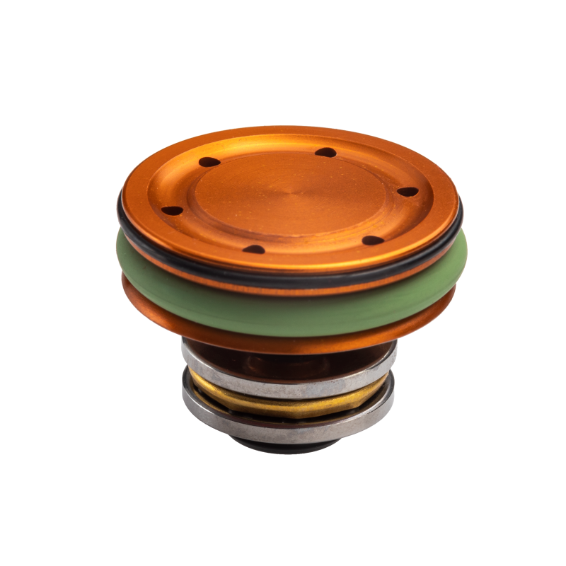ABZAV|CNC ERGAL DOUBLE O-RING BALL BEARING AEG PISTON HEAD