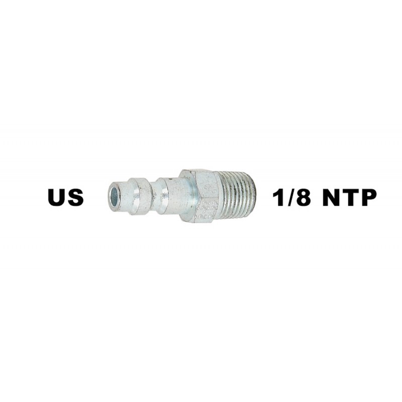 ABZAV|HPA / PCP male 1/8 NPT US type adapter