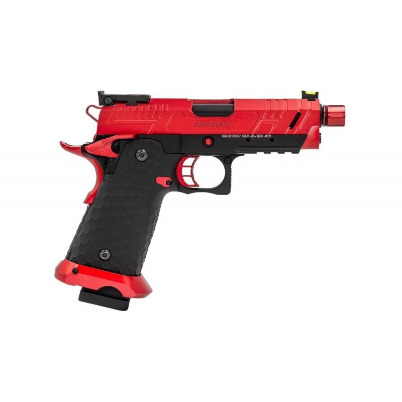 ABZAV|CS Hi-Capa Vengeance Compact Black / Red 1,0J Vorsk ABZAV|CS Hi-Capa Vengeance Compact Black / Red 1,0J Vorsk
