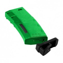 ABZAV|Magazine Mid-cap Speed 130Rds M4 Green Lancer Tactical