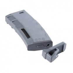 ABZAV|Magazine Mid-cap Speed 130Rds M4 Grey Lancer Tactical