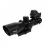 ABZAV|3-9x42 Red & Green scope + 1x30 Red Dot Sight Lancer Tactical