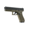 ABZAV|GLOCK 17 Gen5 4.5 mm (.177) BB, CO 3.0 J, Battlefield Green/BK Umarex