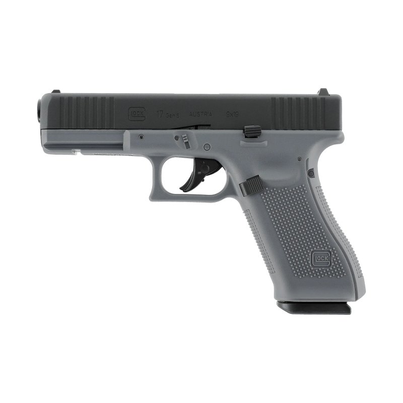 ABZAV|GLOCK 17 Gen5 4.5 mm (.177) BB, CO 3.0 J, Tungsten Gray/BK Umarex