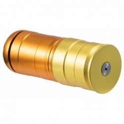 ABZAV|40mm Gas Grenade 120 BB's Gold/Orange Lancer Tactical