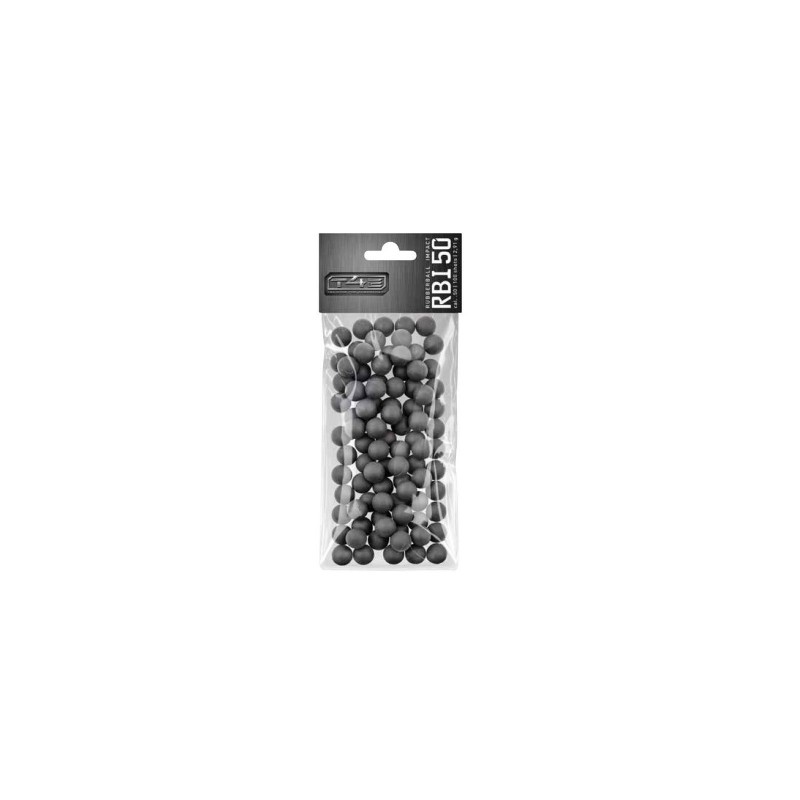 ABZAV|BLISTER 100Rds T4E Rubber Balls RBI 50 2.91G Umarex