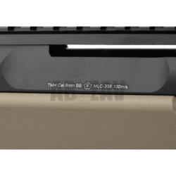 ABZAV|MLC-338 Bolt Action Sniper Rifle Deluxe Edition 165m/s Dark Earth Maple Leaf