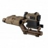 ABZAV|Offset rail for large format Red dot Tan BO
