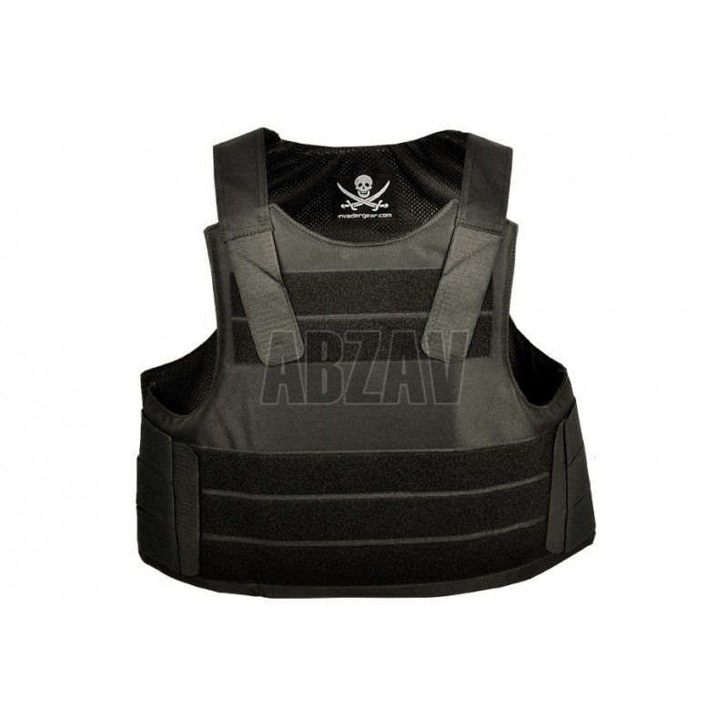 ABZAV|PECA Body Armor Vest  Black Invader Gear