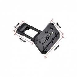 ABZAV|WADSN 45 DEGREE MOUNT FOR RED DOT BLACK