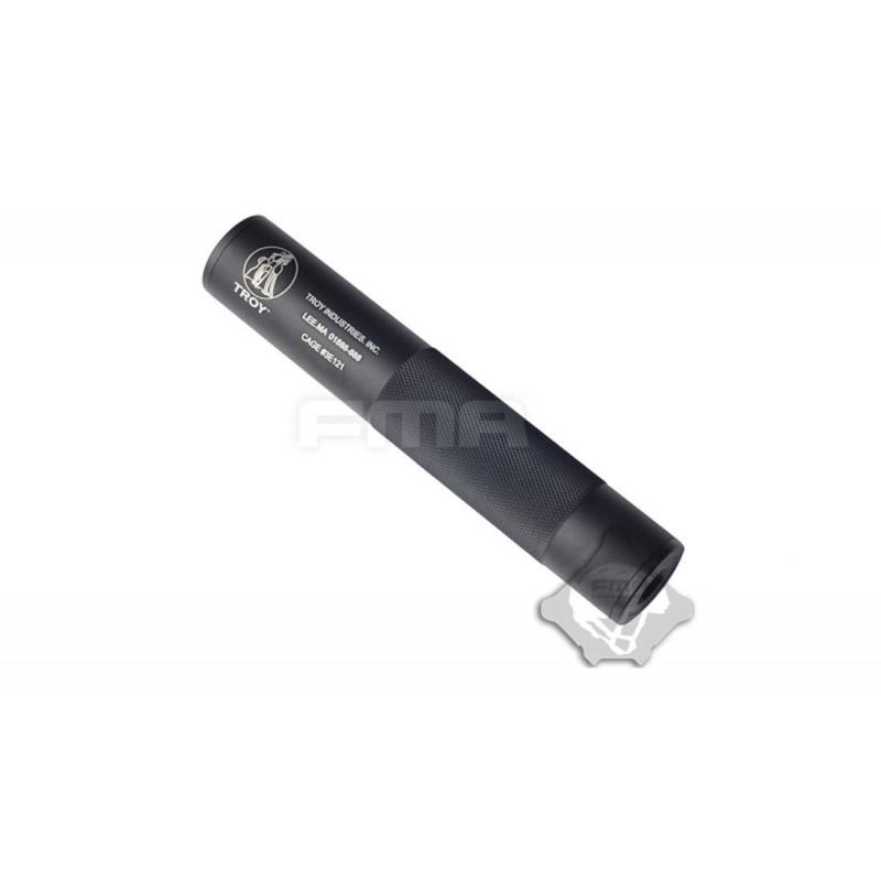 ABZAV|Silencer Long Troy Black 198mm FMA