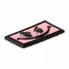 ABZAV|Evil Smile Rubber Patch Pink JTG