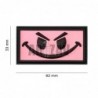 ABZAV|Evil Smile Rubber Patch Pink JTG