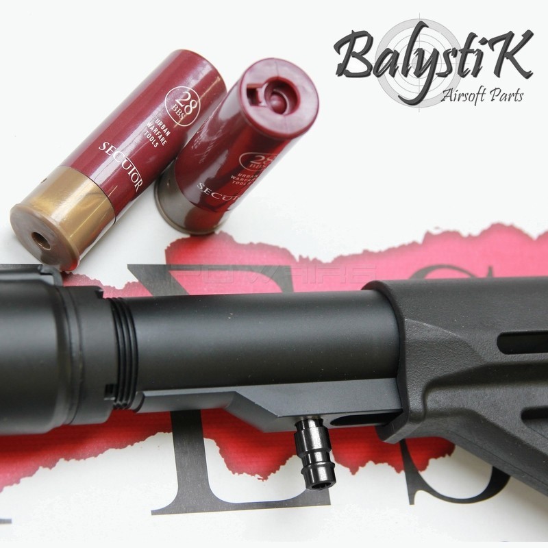 ABZAV|Balystik HPA male Connector for SECUTOR / Golden Eagle shotgun EU