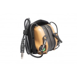 ABZAV|M32 PLUS Electronic Tactical Headset Tan EARMOR