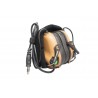 ABZAV|M32 PLUS Electronic Tactical Headset Tan EARMOR