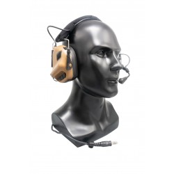ABZAV|M32 PLUS Electronic Tactical Headset Tan EARMOR
