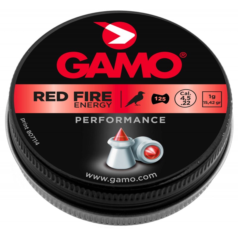 ABZAV|Pellets Red Fire Tracer-Diabolo’s 4,5 mm Gamo ABZAV|Pellets Red Fire Tracer-Diabolo’s 4,5 mm Gamo