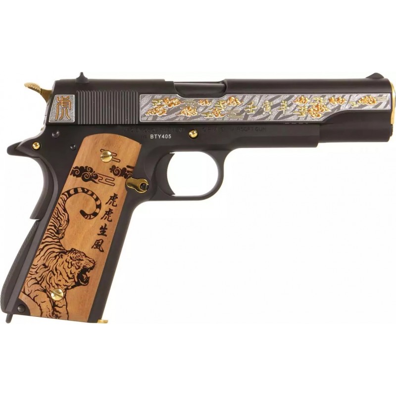ABZAV|G&G GPM1911 « Year of the Tiger » Édition Limitée – Pistolet GBB ABZAV|G&G GPM1911 « Year of the Tiger » Édition Limitée – Pistolet GBB