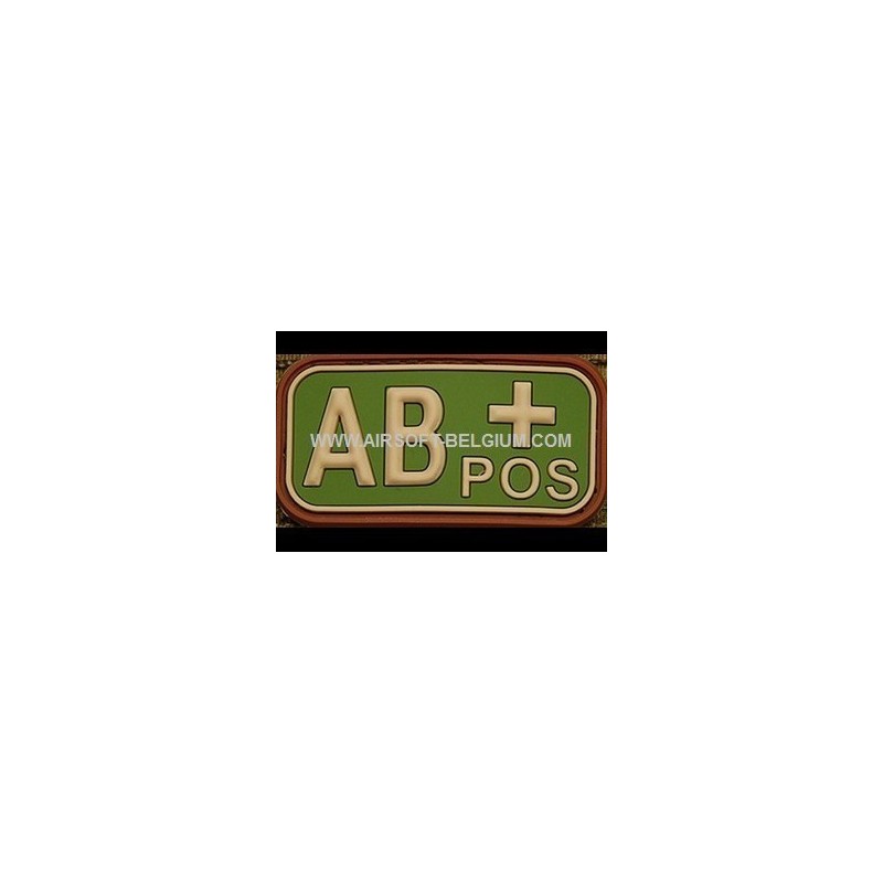 ABZAV|BLOOD PVC PATCH AB POS (Multicam)