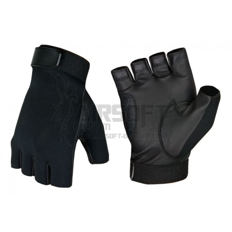 ABZAV|Half Finger Shooting Gloves 9 / M Black Invader Gear