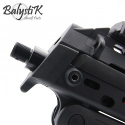 ABZAV|Balystik Adaptater CNC aluminium 14mm For MP7A1 Umarex VFC