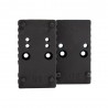 ABZAV|Dot Sight Mount Black Kit 2 Mounts Canik