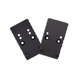 ABZAV|Dot Sight Mount Black Kit 2 Mounts Canik