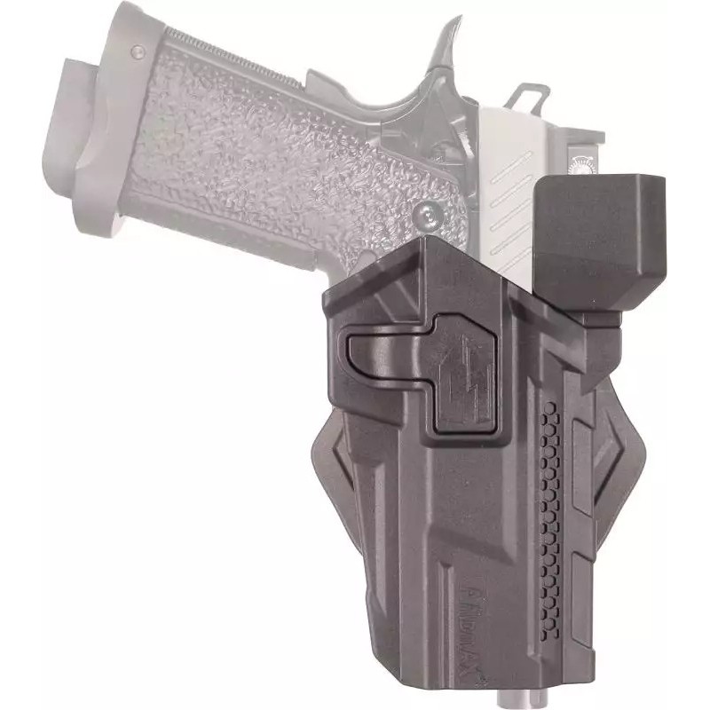 ABZAV|Holster Hi-capa With Red Dot Black Amomax