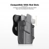 ABZAV|Mega-Fit Holster For Pistol With Reddot Cytac