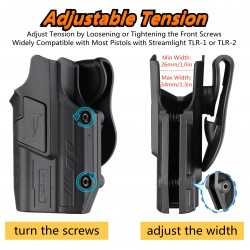 ABZAV|Mega-Fit Holster For Pistol With Reddot Cytac