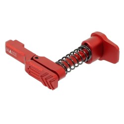ABZAV|CNC Aluminum Advanced Magazine Release Style B RED Maxx Model